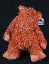Jelly Cat Orange Junglie Coral Hippo Plush Lovey Toy